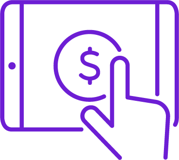 Enter the Amount Icon