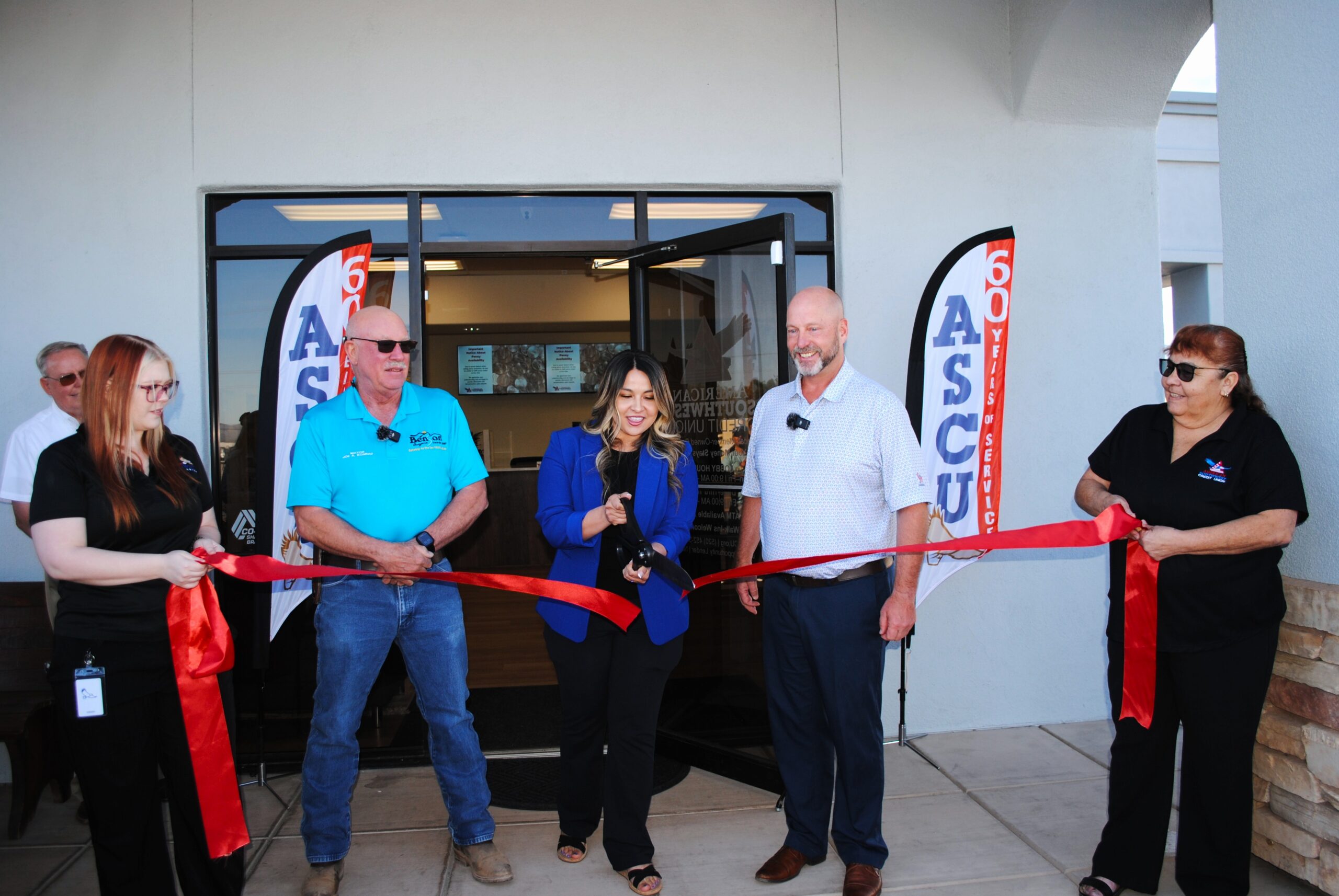 Ribbon Cutting ceremony at the ASCU Benson Grand Opening on March 23, 2026